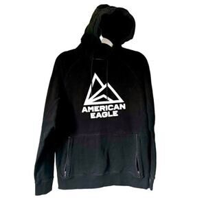 Men's American Eagle Outfitters Black Hoodie Size Small